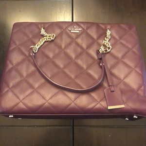 Maroon Kate Spade Purse